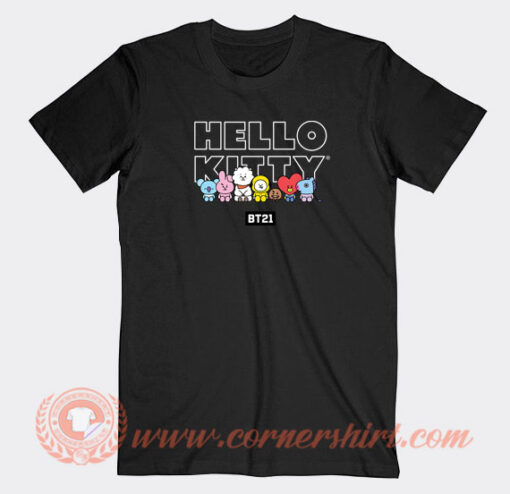 BTS-BT21-x-Hello-Kitty-Collaboration-T-shirt-On-Sale