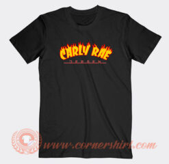 Carly-Rae-Japsen-Flame-Design-T-shirt-On-Sale