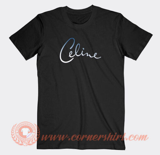 Celine-Dion-Logo-T-shirt-On-Sale