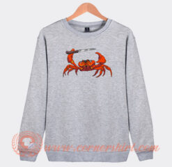 Crab-With-Knife-Sweatshirt-On-Sale
