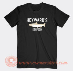Heyward's-Seafood-Fish-Logo-T-shirt-On-Sale