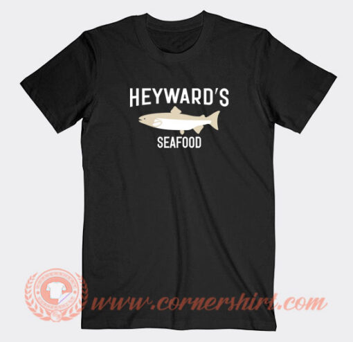 Heyward's-Seafood-Fish-Logo-T-shirt-On-Sale