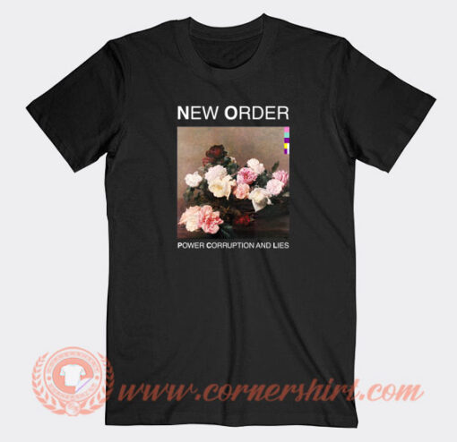 New-Order-Power-Corruption-And-Lies-T-shirt-On-Sale