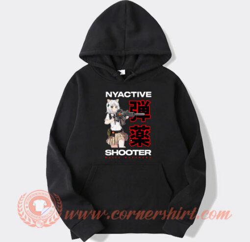 Nyactive Shooter Waifu Watchers hoodie On Sale