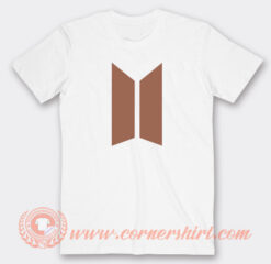 BTS-Brown-Logo-T-shirt-On-Sale