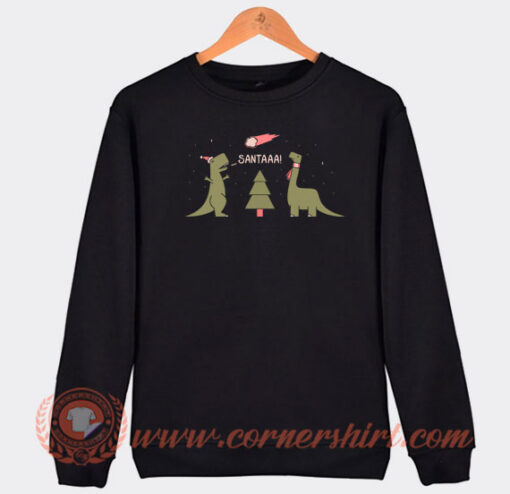Merry-Extinction-Dino-Christmas-Sweatshirt-On-Sale