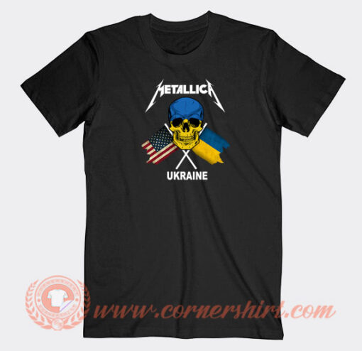 Metallica-Ukraine-T-shirt-On-Sale