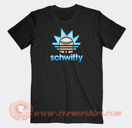 Rick-And-Morty-Schwifty-Adidas-Logo-Parody-T-shirt-On-Sale
