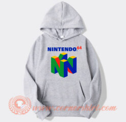 Vintage Nintendo 64 Logo Hoodie On Sale
