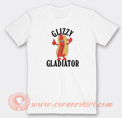 Hotdog-Glizzy-Gladiator-T-shirt-On-Sale