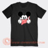 Mickey-Mouse-Thug-Life-Gangster-Middle-Finger-T-shirt-On-Sale
