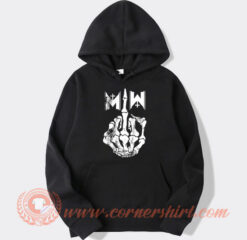 Motionless In White Middle Finger Hoodie On Sale
