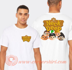Neck Deep Animal Crossing T-shirt On Sale