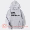 She From Memphis Hoodie On Sale
