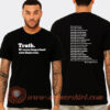 The New York Times The Truth Is More Important T-shirt On Sale