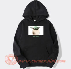 Eat Shit Baby Yoda Knives Out Hoodie On Sale