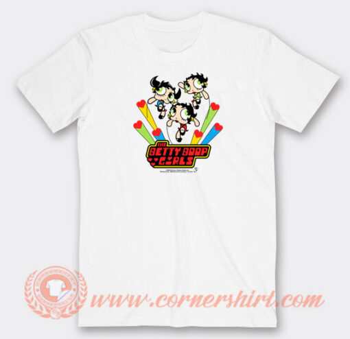 The-Betty-Boop-Girls-Power-Puff-Girls-T-shirt-On-Sale