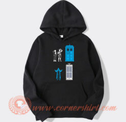 Doctor Who Bill And Ted Not My Time Machine Hoodie On Sale