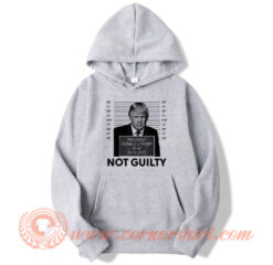 Donald Trump Mugshot No Guilty Hoodie On Sale