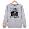 Donald Trump Mugshot No Guilty Sweatshirt On Sale