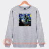 Godzilla-Starry-Night-Van-Gogh-Sweatshirt-On-Sale