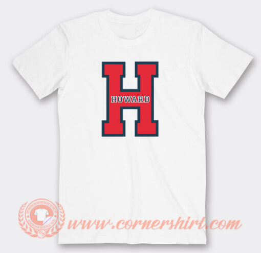 Howard-University-H-Letter-T-shirt-On-Sale
