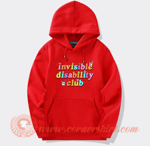 Hannah Larson Invisible Disability Club Hoodie On Sale
