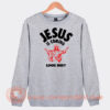 Jesus-Is-Coming-Look-Busy-Sweatshirt-On-Sale