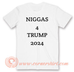 Niggas For Trump 2024 T-Shirt On Sale