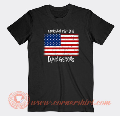 USA-Flag-Morgan-Wallen-Dangerous-T-shirt-On-Sale