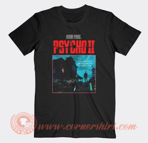 Anthony Perkins Psycho 2 T-Shirt On Sale
