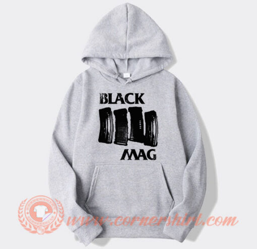 Black Mag Black Flag Parody Hoodie On Sale