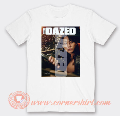 Dazed Jung Kook T-Shirt On Sale