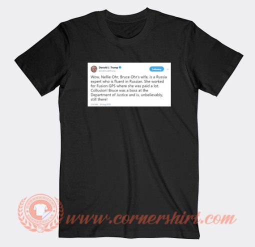 Donald J Trump Tweet T-Shirt On Sale