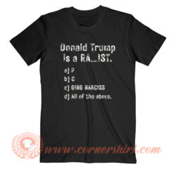 Donald Trump Is A Racist T-Shirt On Sale