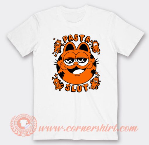 Garfield Pasta Slut T-Shirt On Sale