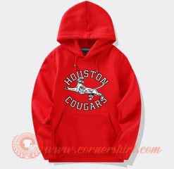 Houston Leaping Cougar Hoodie On Sale