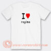 I Love Regime T-Shirt On Sale