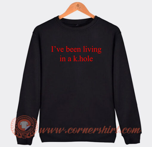 I’ve Been Living In A K Hole Sweatshirt On Sale