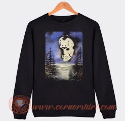 Jason Vorhees Face In The Sky Sweatshirt On Sale