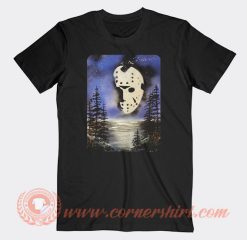 Jason Vorhees Face In The Sky T-Shirt On Sale