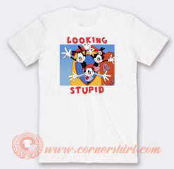 Looking Stupid Animaniacs T-Shirt On Sale
