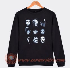 Michael Myers Freddy Krueger Jason Vorhees Halloween Characters Sweatshirt On Sale