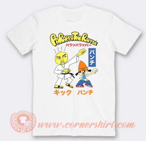 Parappa The Rapper Kanji T-Shirt On Sale
