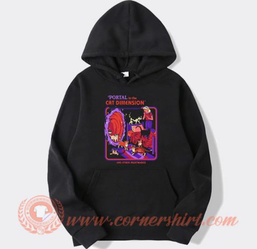 Portal To The Cat Dimension Hoodie On Sale