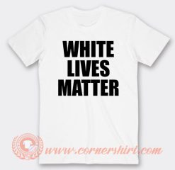 Kanye West White Lives Matter T-Shirt On Sale