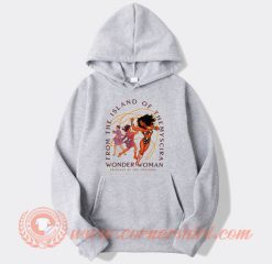 Wonder Woman From The Island Themyscira Hoodie On Sale
