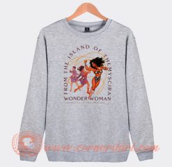 Wonder Woman From The Island Themyscira Sweatshirt On Sale