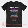 Yeah Im A Femboy Who Loves Fishing T-Shirt On Sale
