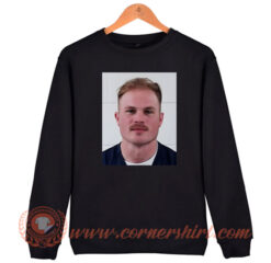 Zach Bryan Mugshot Sweatshirt On Sale